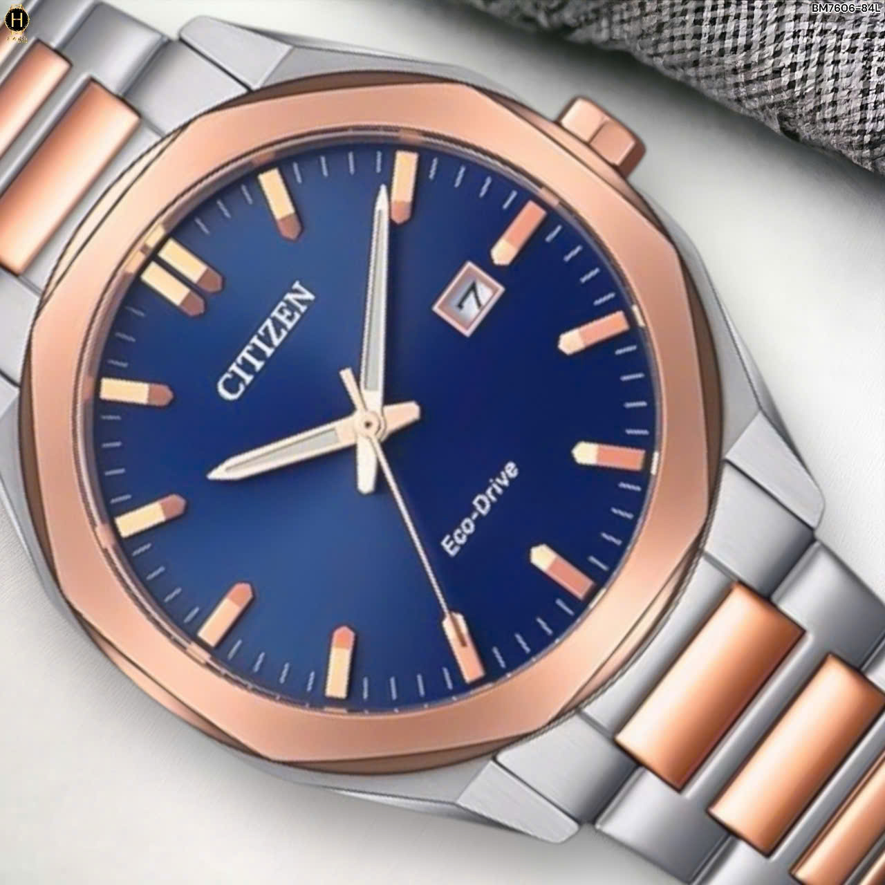 Titanium Citizen Watch Reviews Citizen BM7606-84L Metal Band Men Watch