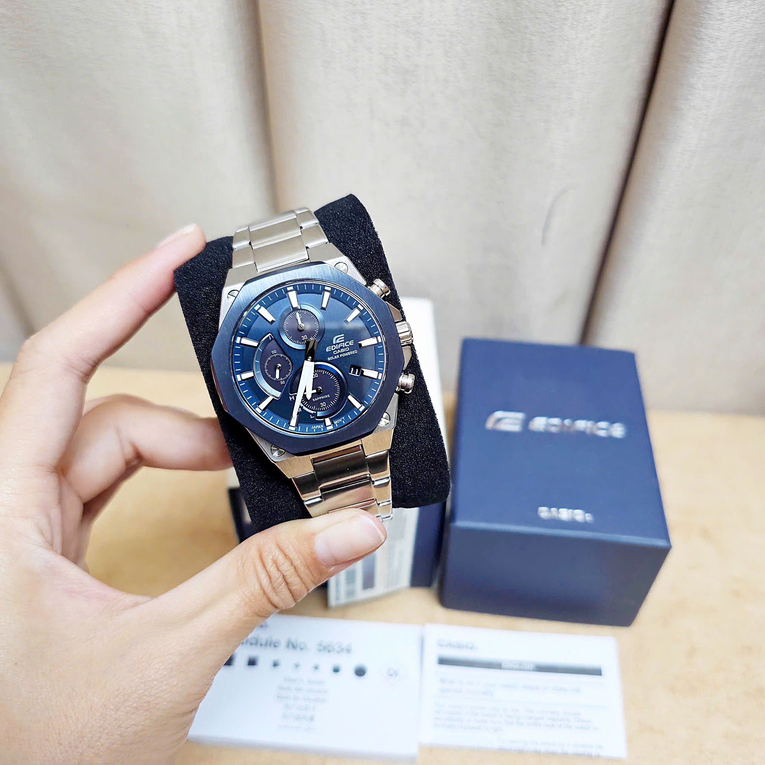 Đồng Hồ Nam Casio Edifice Solar EFS-S570DB-2AUDF