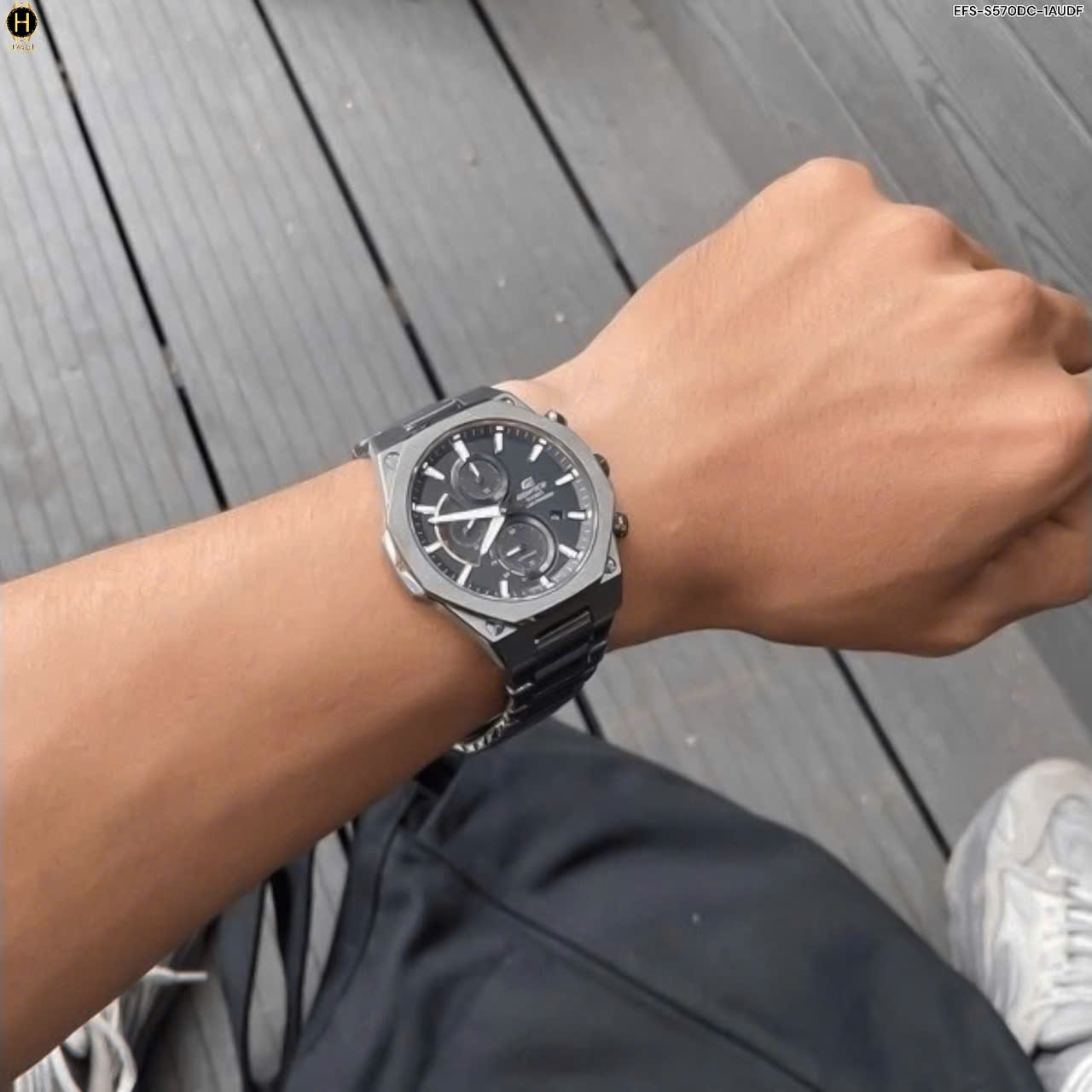 Edifice Efs S570d Casio Slim Solar Watch Casio Efs S570dc 1a