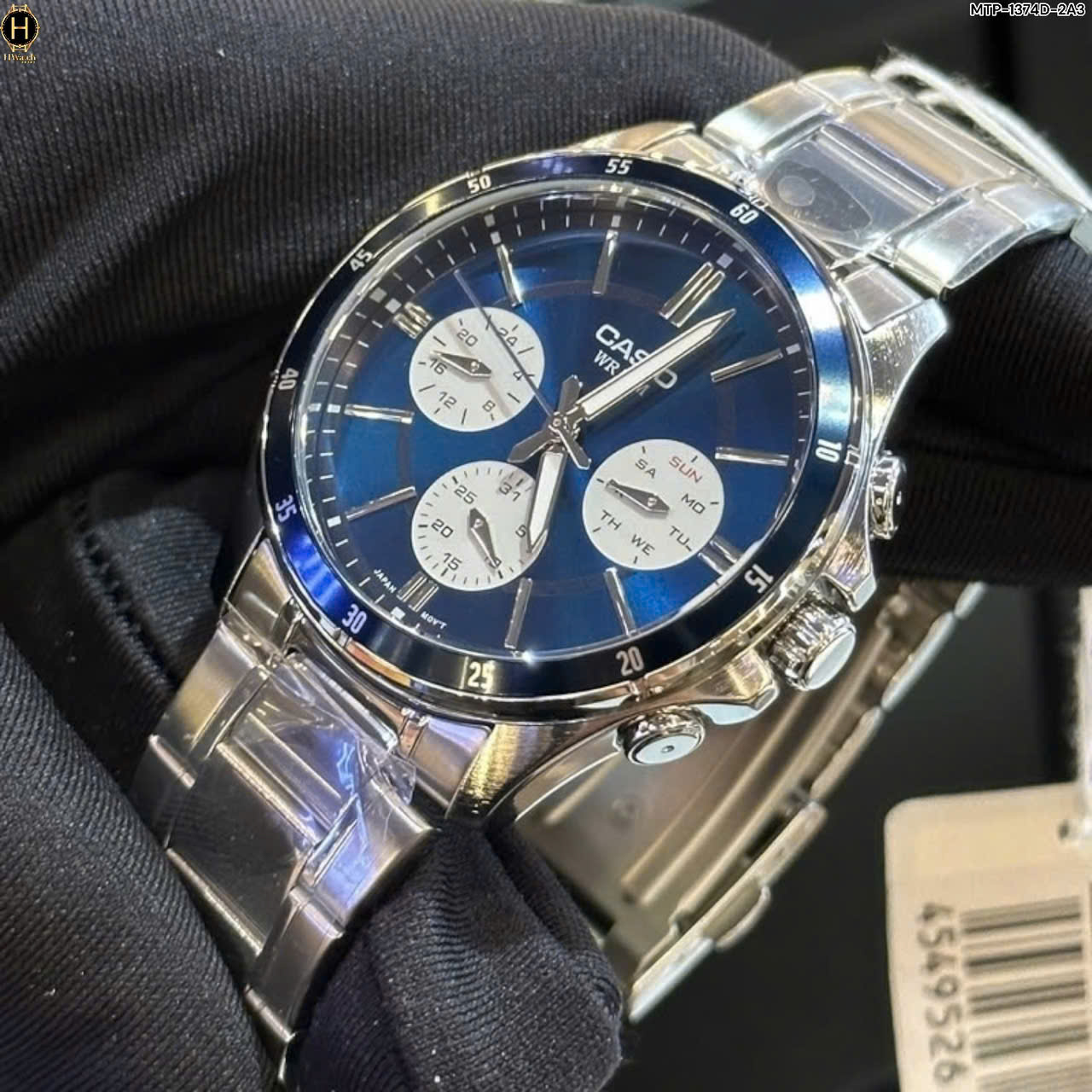 Casio MTP-1374D-2A3VDF Men’s Watch description image