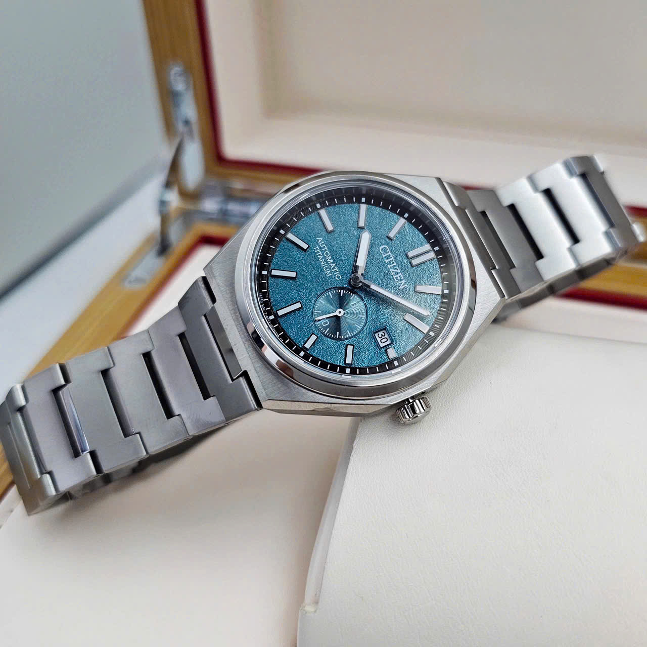 Đồng Hồ Nam Citizen Automatic Zenshin Mechanical Super Titanium