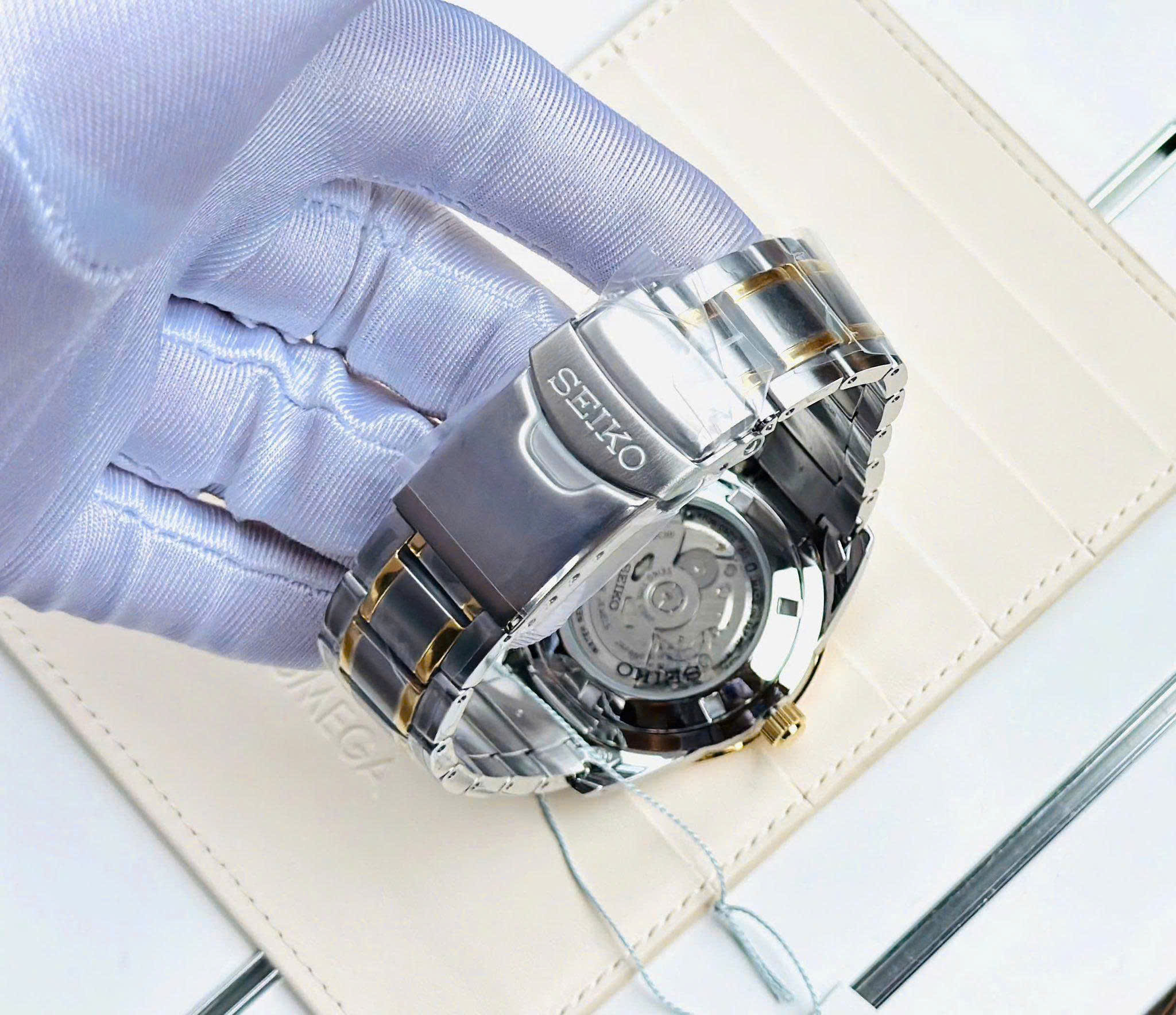 Đồng Hồ Nam Seiko Automatic Demiwhite SARV0041