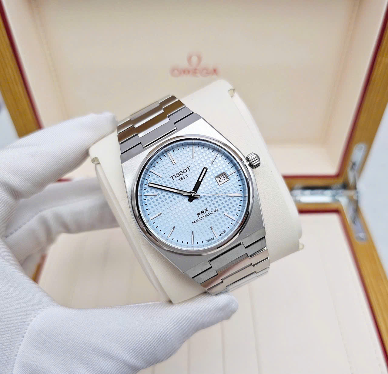 Tissot Prx Automatic Tiffany Blue Tissot PRX Automatic Powermatic