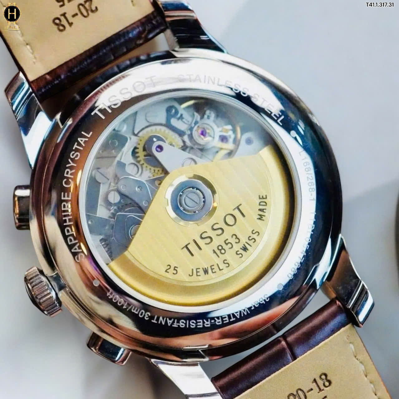 ng H Nam Tissot Automatic Chronograph Le Locle T41.1.317.31 T41131731
