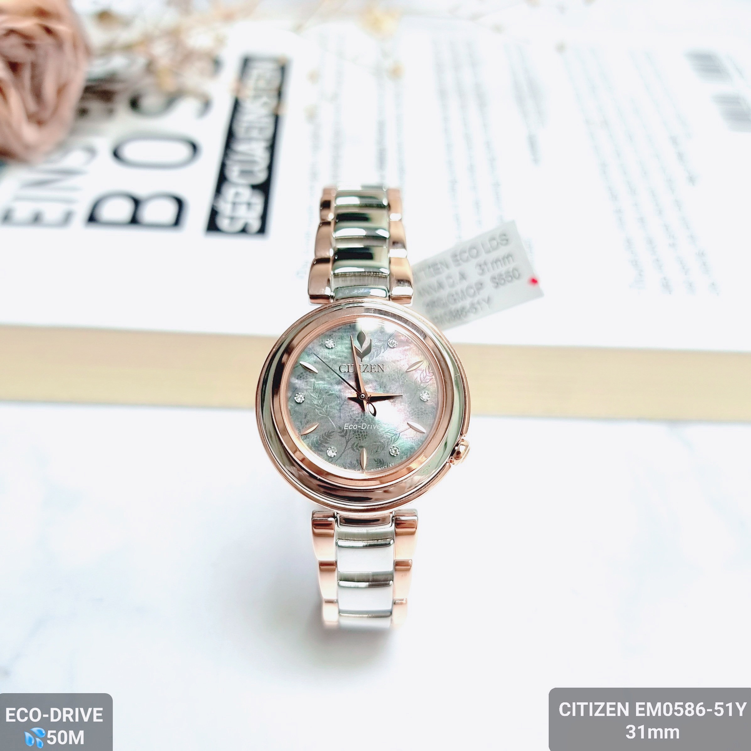 完全未使用品 定価6.6万円 シチズン アナ EM0586-51Y WW1544 - 通販