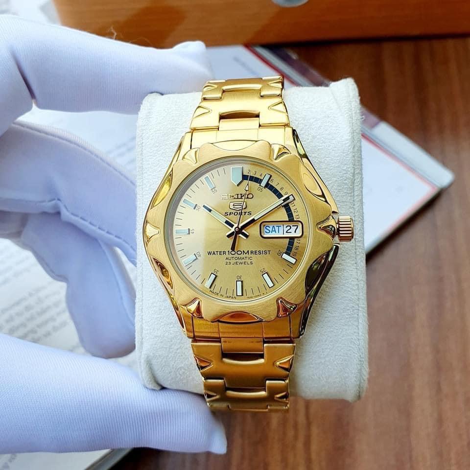 ng H Nam Seiko 5 Sprort Mini SNZ450J1 Day S t Full Vang