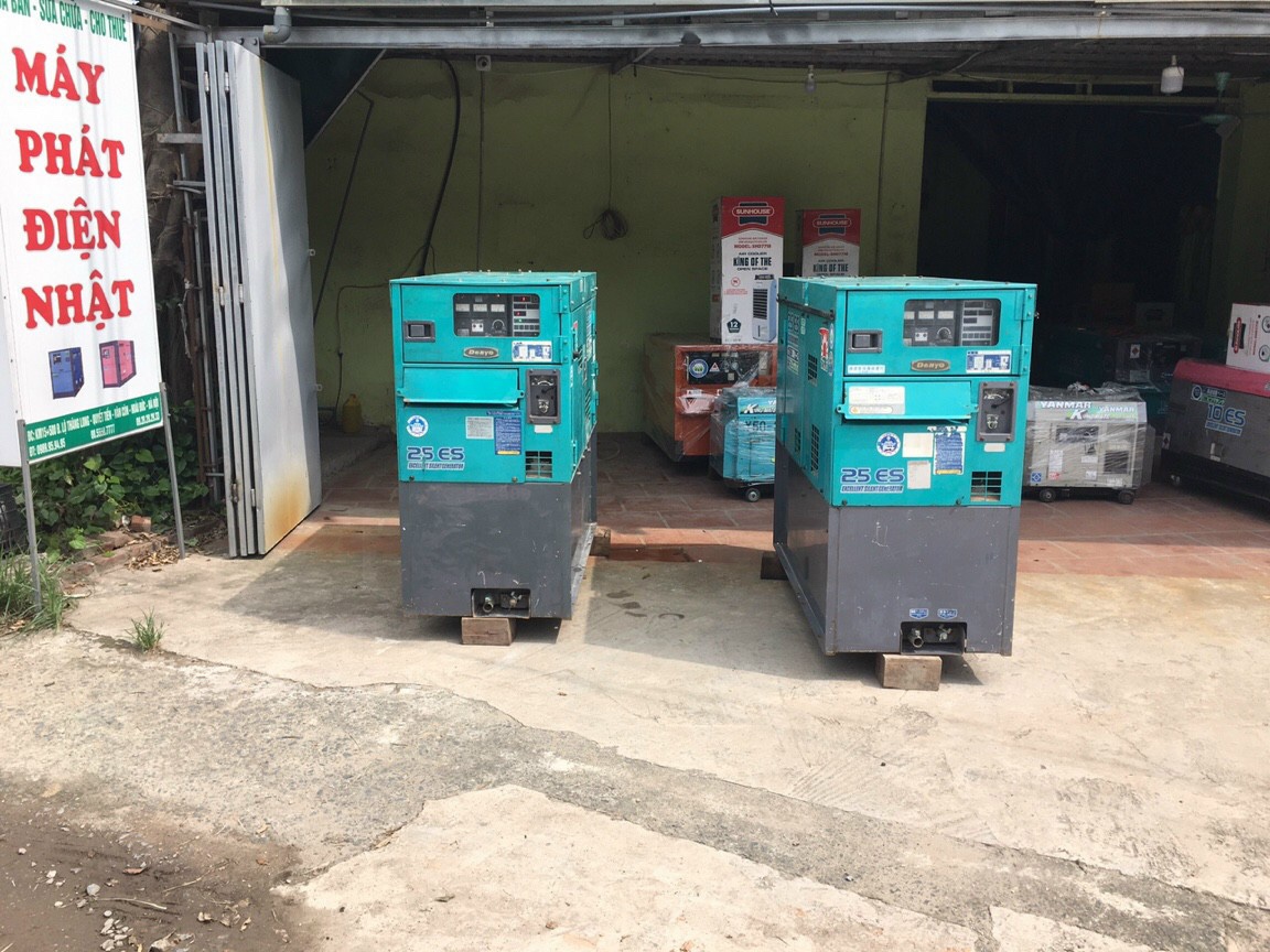 BÀN GIAO LẮP ĐẶT MÁY PHÁT ĐIỆN NHẬT DENYO 25KVA SIÊU ĐẸP VỀ BẮC NINH