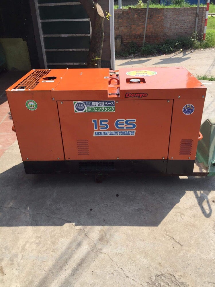 BÀN GIAO LẮP ĐẶT MÁY PHÁT ĐIỆN NHẬT DENYO 15KVA VỀ HẢI PHÒNG