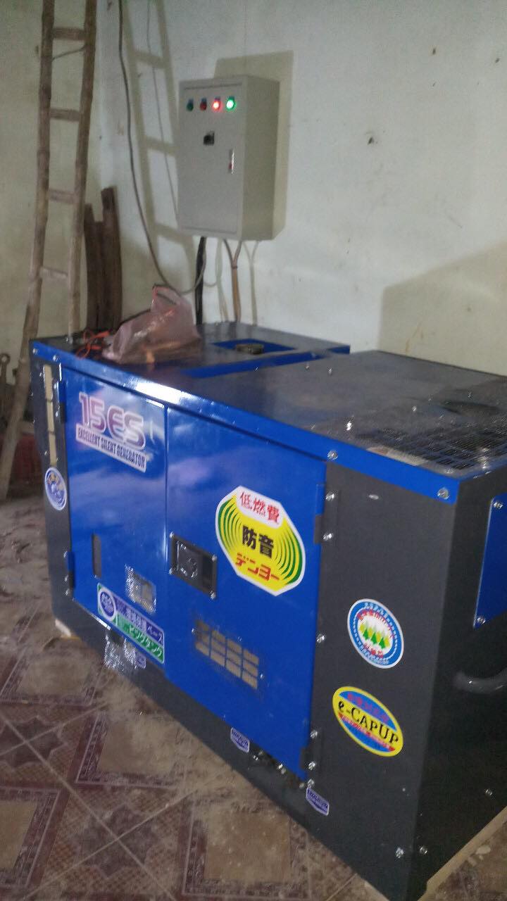BÀN GIAO LẮP ĐẶT MÁY PHÁT ĐIỆN DENYO 15KVA TẠI NINH BÌNH