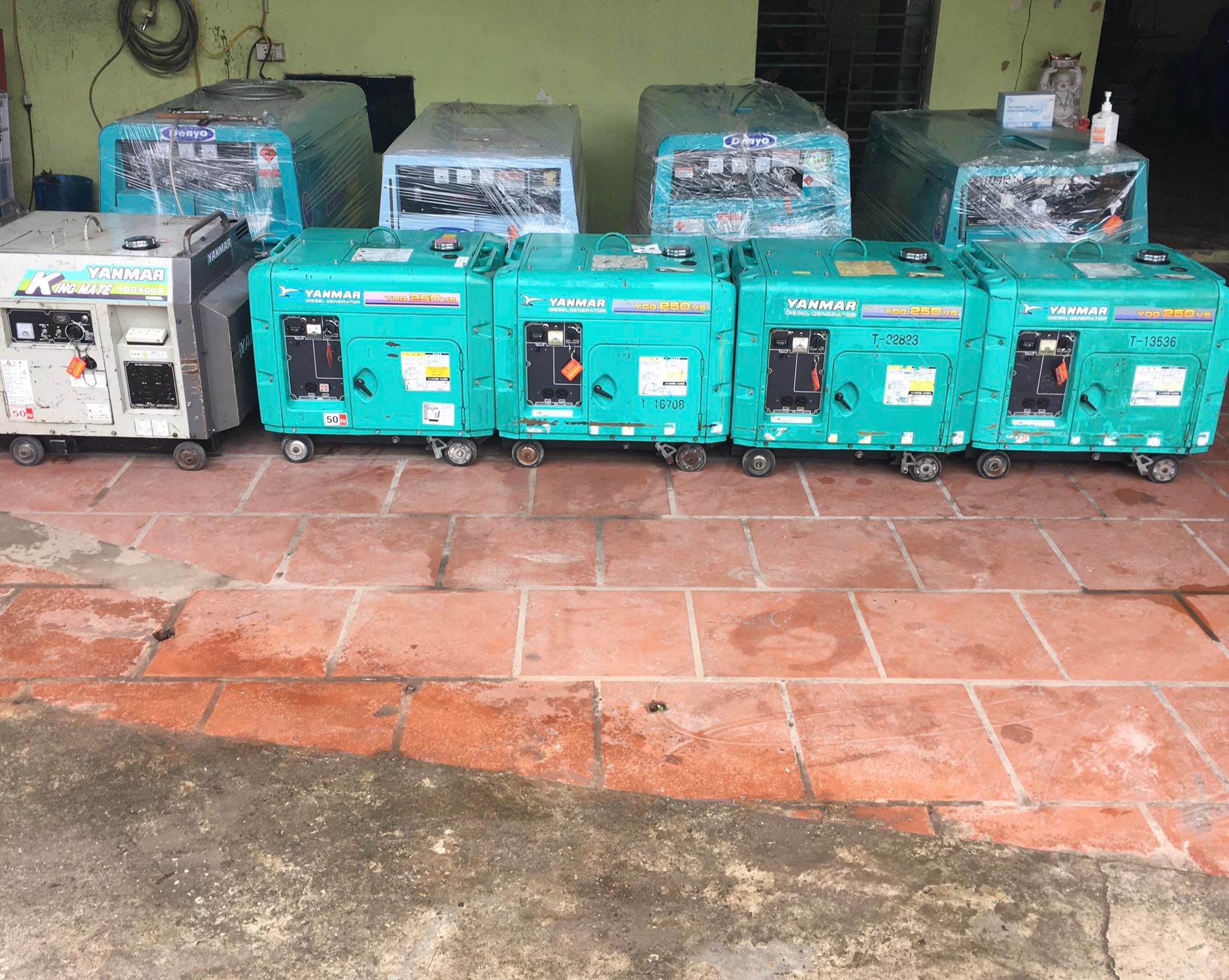 MÁY PHÁT ĐIỆN NHẬT YANMAR 250VS