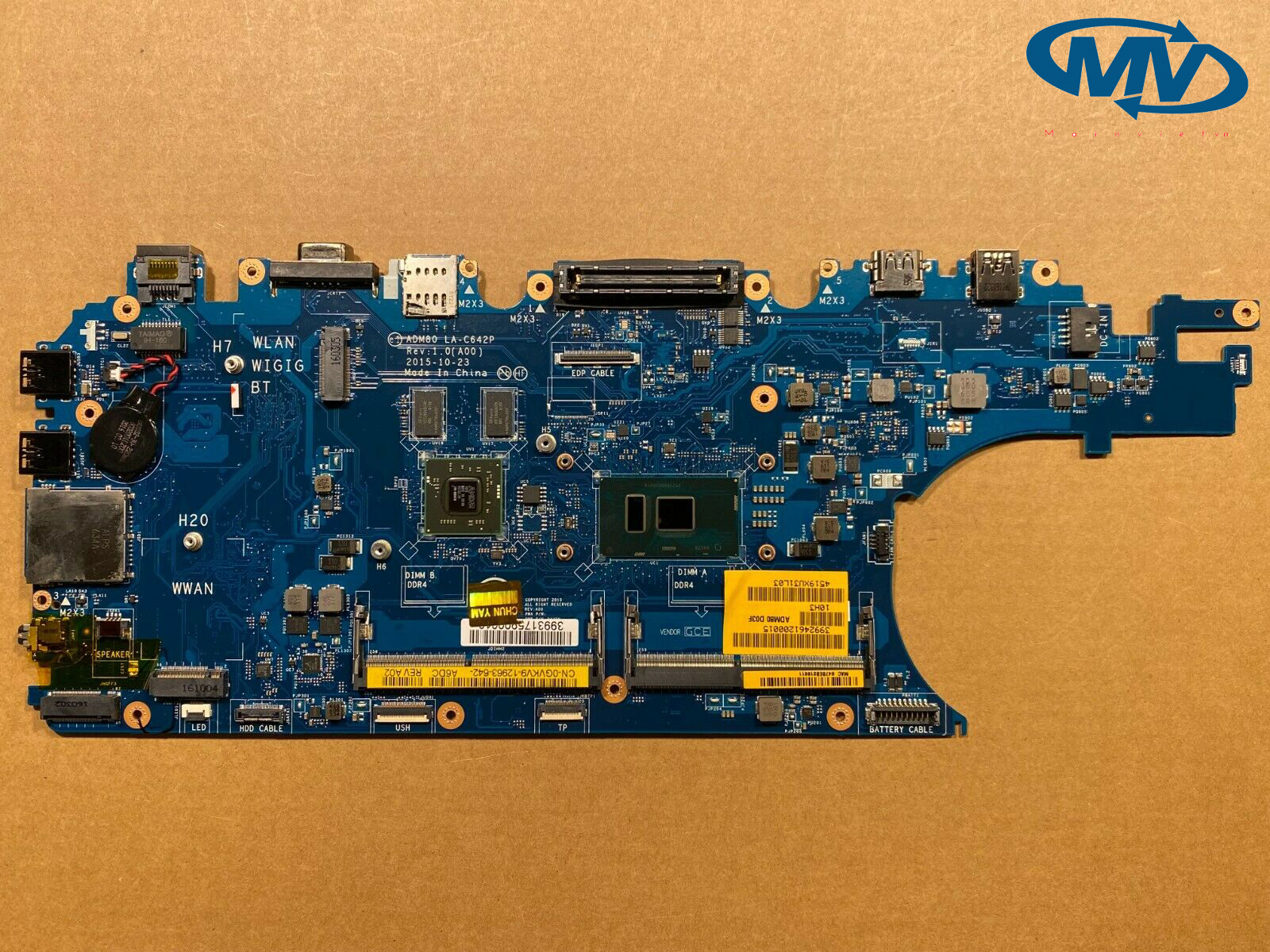Main Dell Latitude E5570 3510 - LA-C641P, LA-C841P Main Dell Latitude E5570 3510 - LA-C641P, LA-C841P