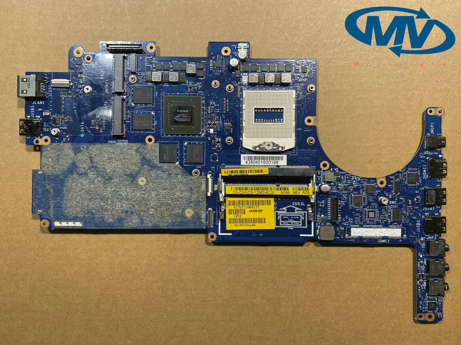 Main Dell Alienware 14 M14X R3 - VAR00 LA-9201P