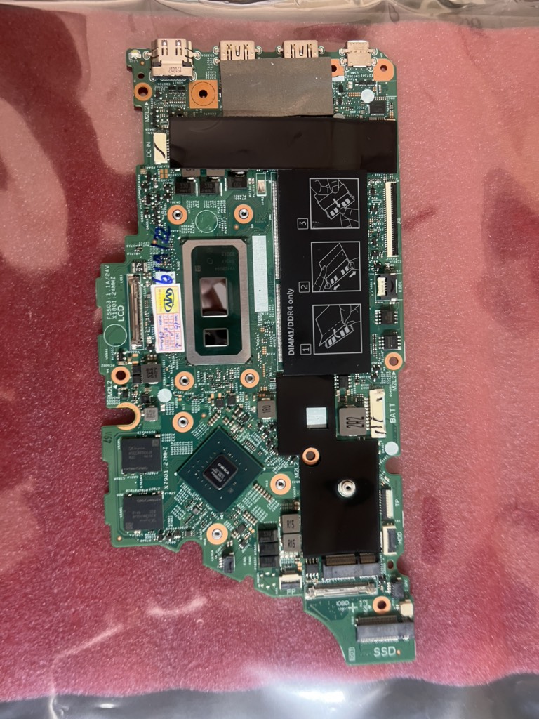 交換用 Dell Inspiron 5598 マザーボード Mantis CML 18778-1 メイン