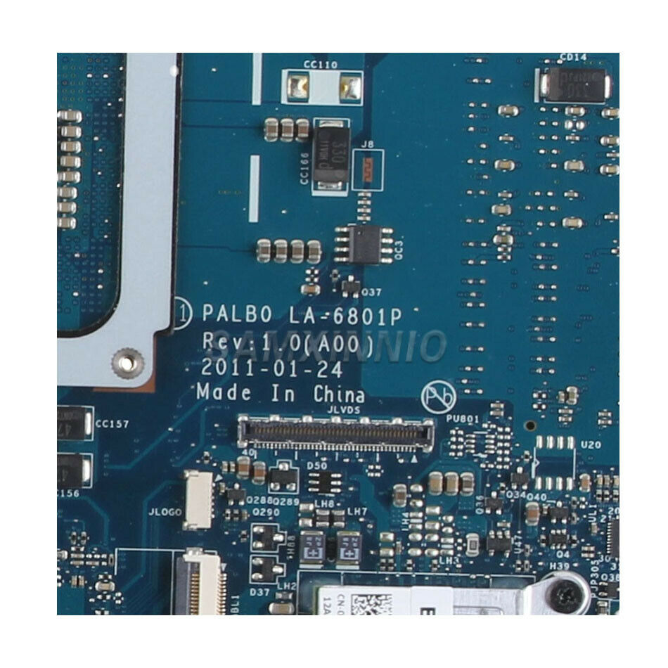 Main Dell Alienware M14x R1 - UMA_PALB0 LA-6801P