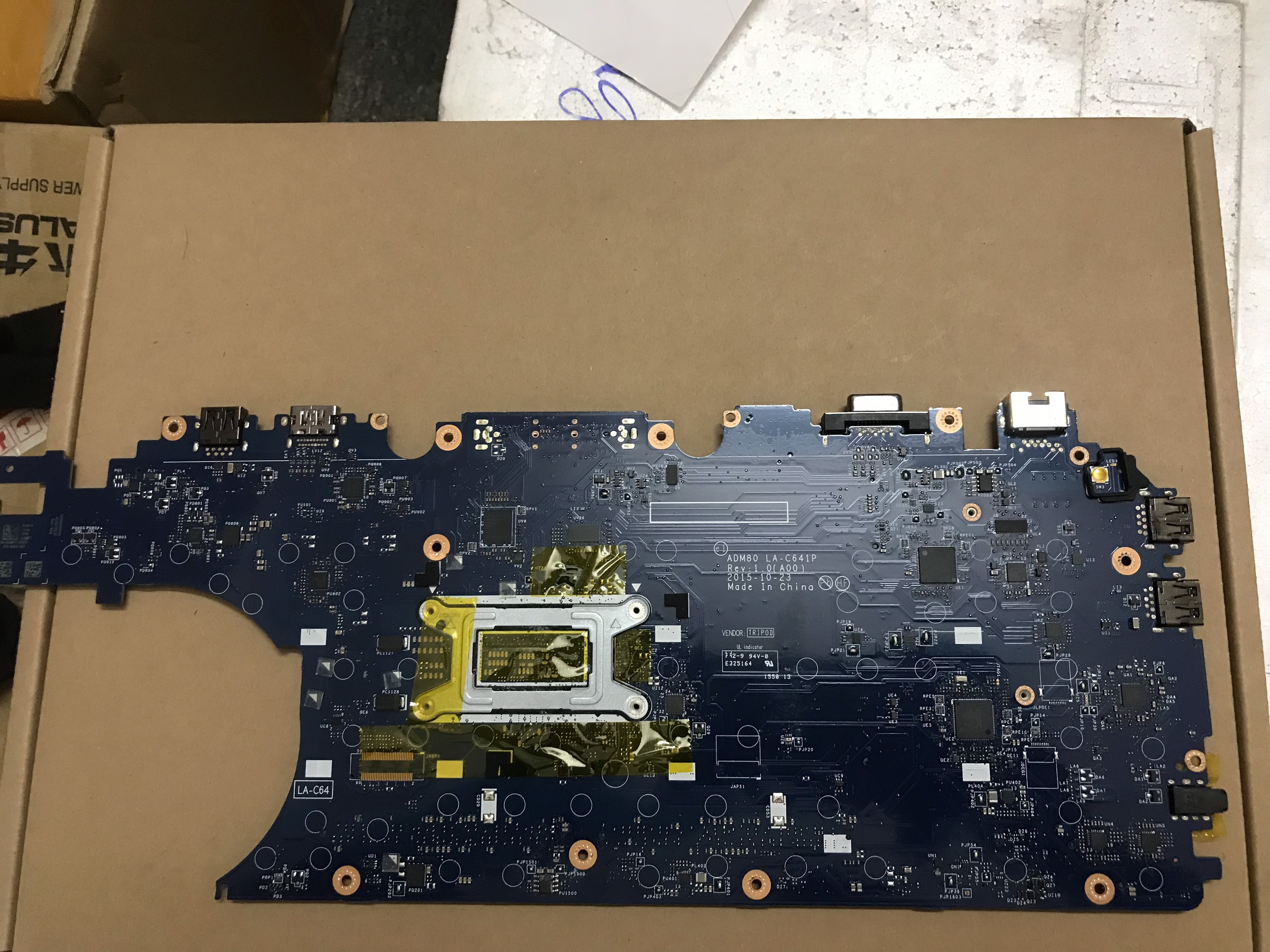 Main Dell Latitude E5570 3510 - LA-C641P, LA-C841P Main Dell Latitude E5570 3510 - LA-C641P, LA-C841P