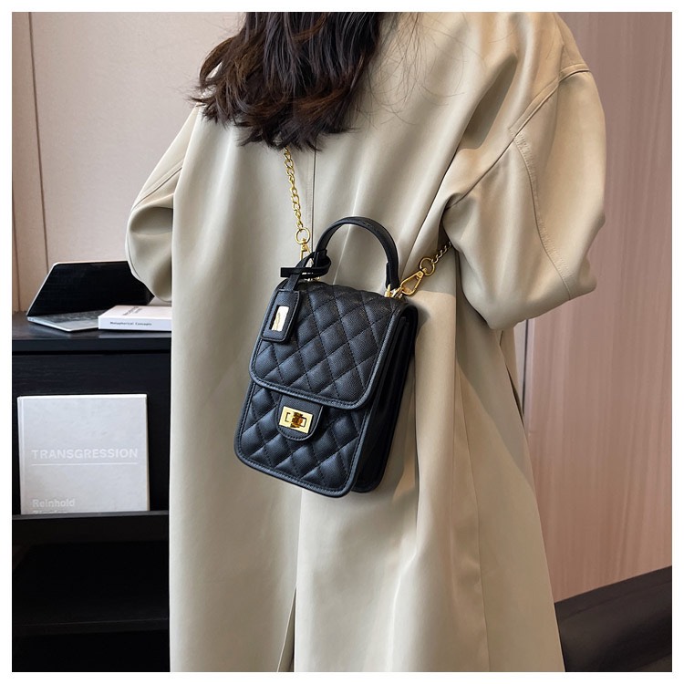 Túi Đeo Chéo Nữ Có Quai Xách - Giỏ Xách Đeo Vai Mona - tt230640