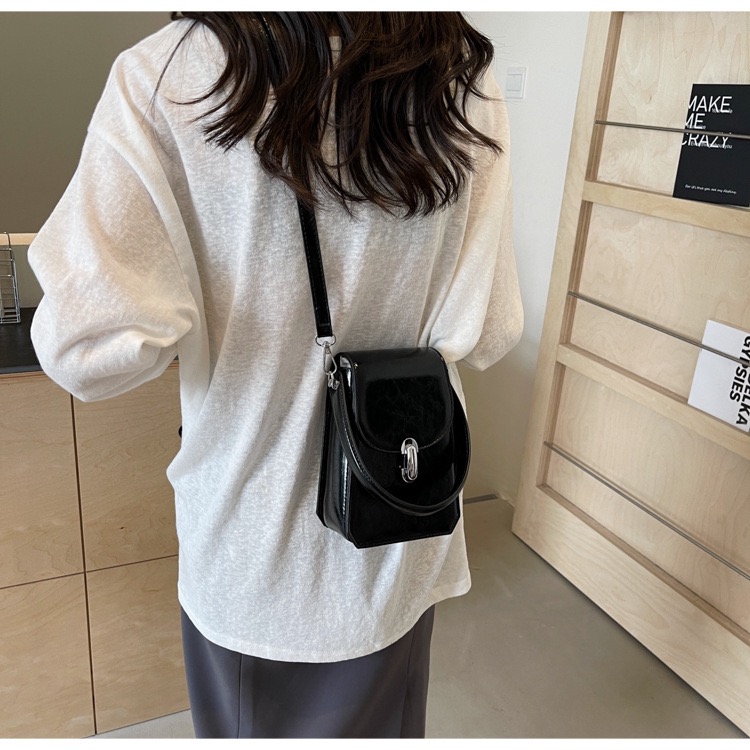 Túi Hộp Đeo Chéo Nữ Có Quai Xách - Giỏ Xách Mona - tt240726
