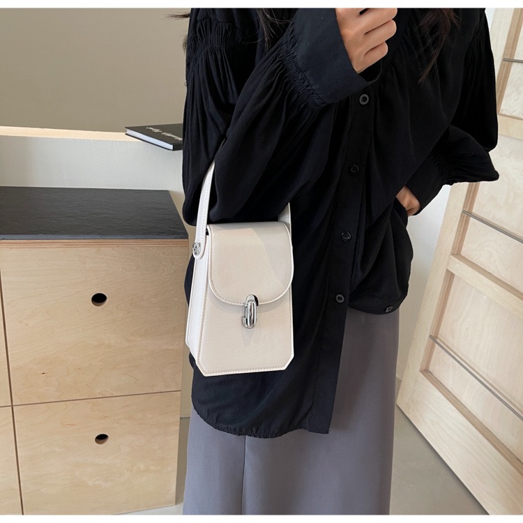 Túi Hộp Đeo Chéo Nữ Có Quai Xách - Giỏ Xách Mona - tt240726