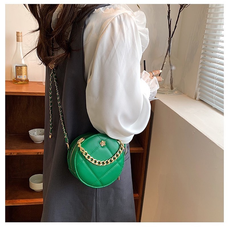 Túi Tròn Đeo Chéo Nữ - Giỏ Xách Mona