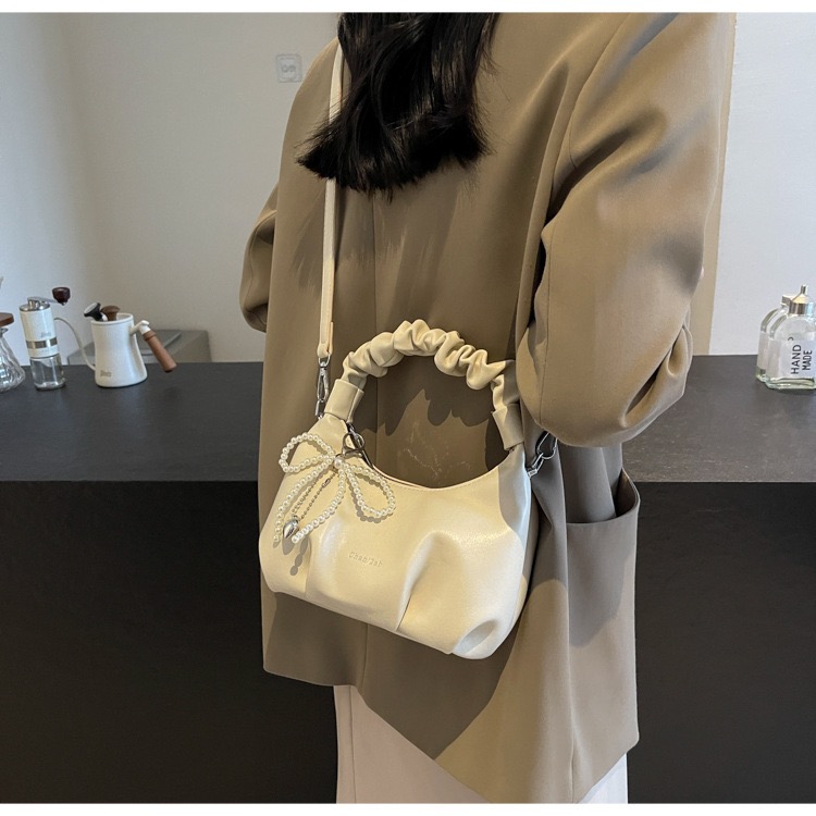 Túi Bèo Nhún Đeo Chéo Nữ - Giỏ Quai Xách Kèm Móc Đeo Túi Mona - tt240917