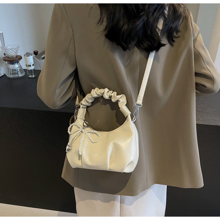 Túi Bèo Nhún Đeo Chéo Nữ - Giỏ Quai Xách Kèm Móc Đeo Túi Mona - tt240917