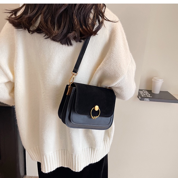 Túi Da Lộn Đeo Chéo Nữ - Giỏ Xách Mona - tt231154