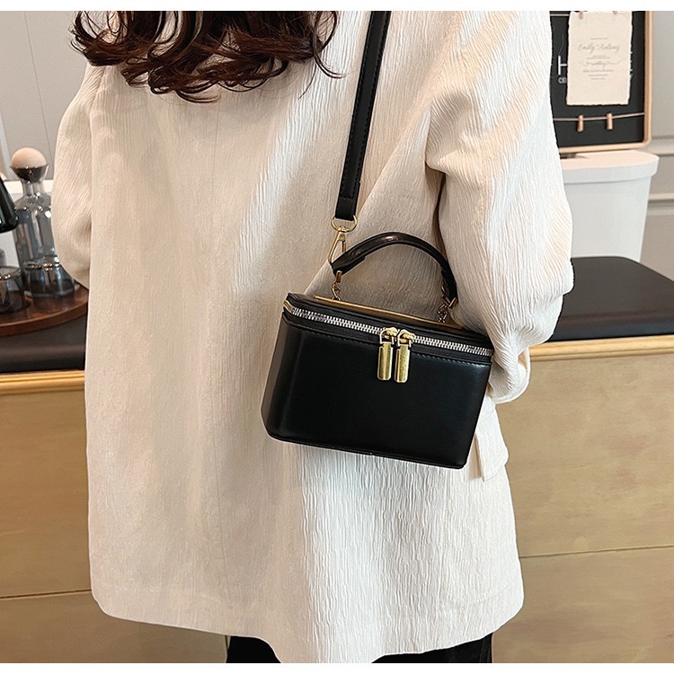 Túi Hộp Đeo Chéo Nữ Có Quai Xách - Giỏ Xách Mona - tt240503