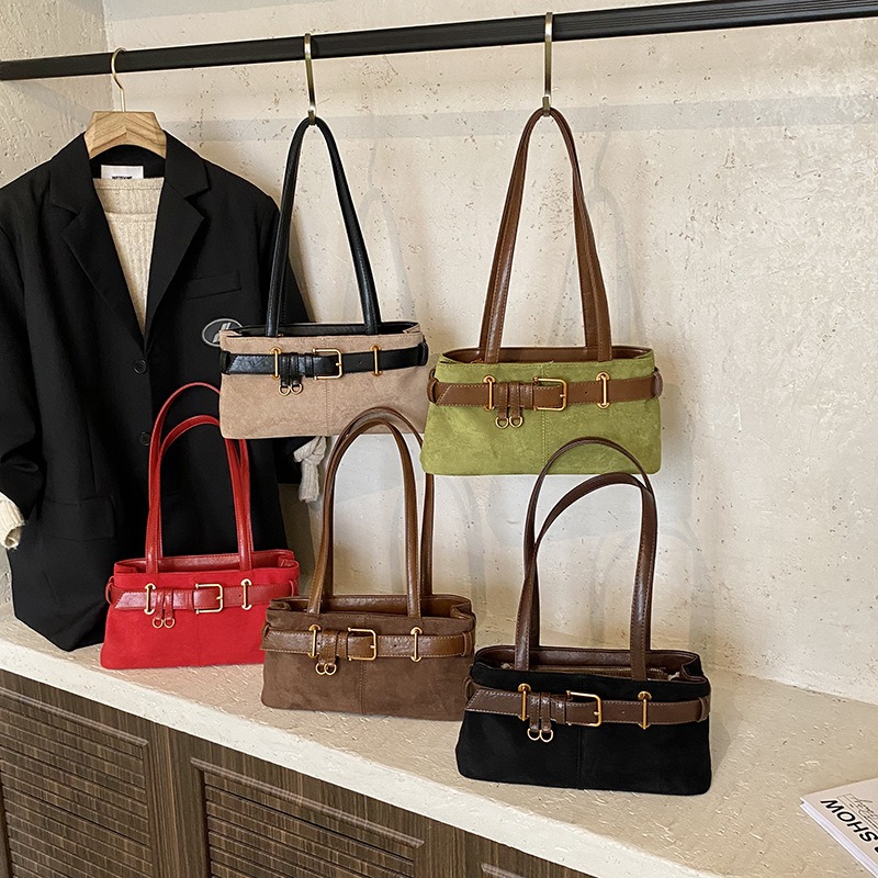 Túi Kẹp Nách Nữ Màu Retro - tt250935