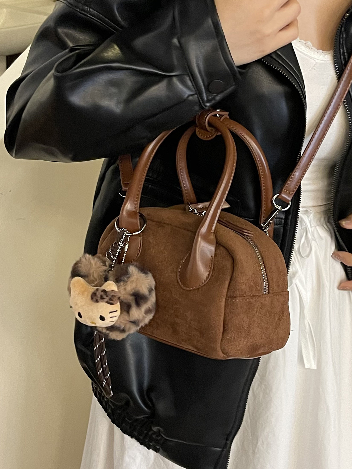 Túi Da Lộn Size Nhỏ Phù Hợp Dạo Phố Cà Phê - tt251081