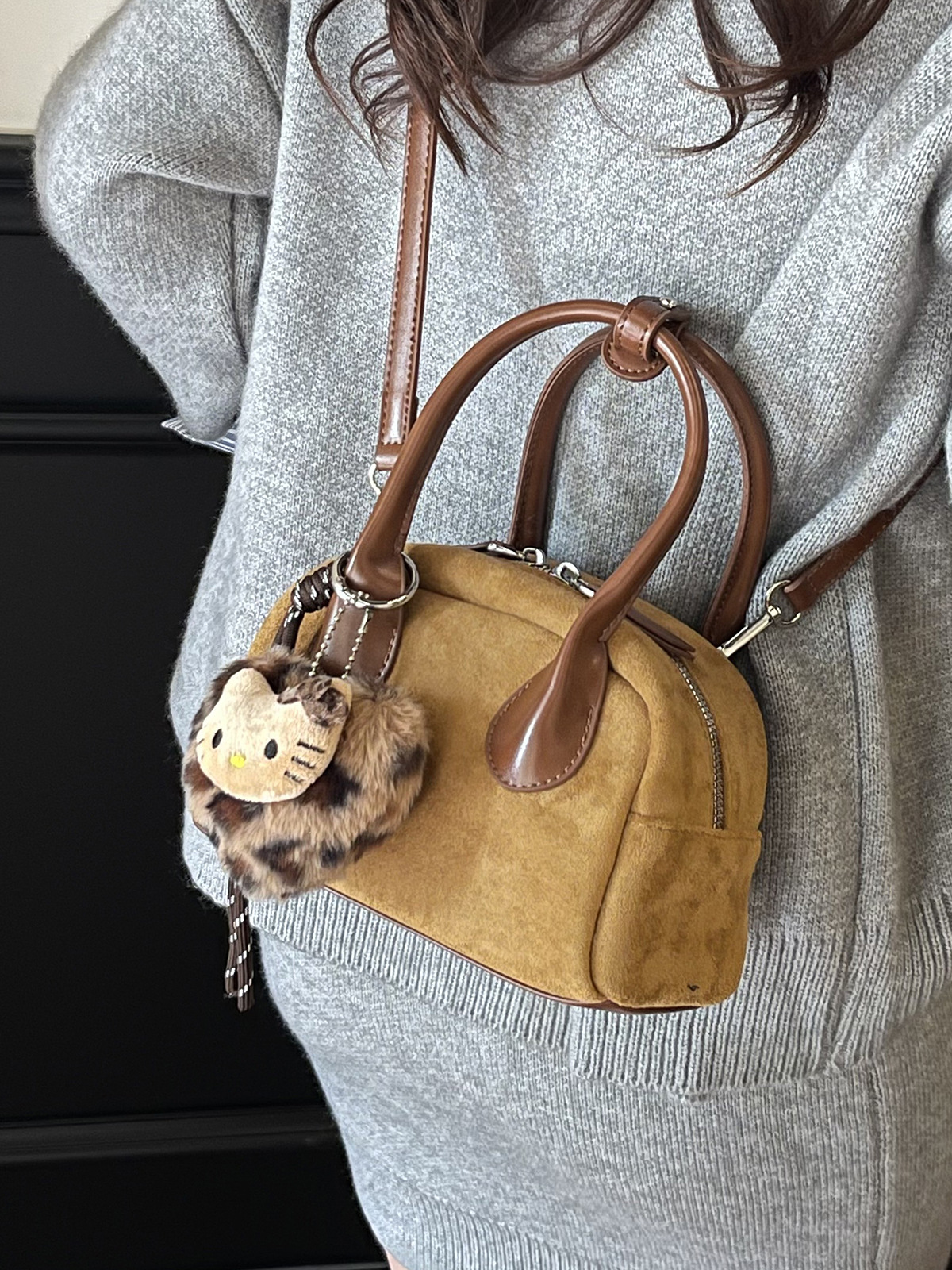 Túi Da Lộn Size Nhỏ Phù Hợp Dạo Phố Cà Phê - tt251081