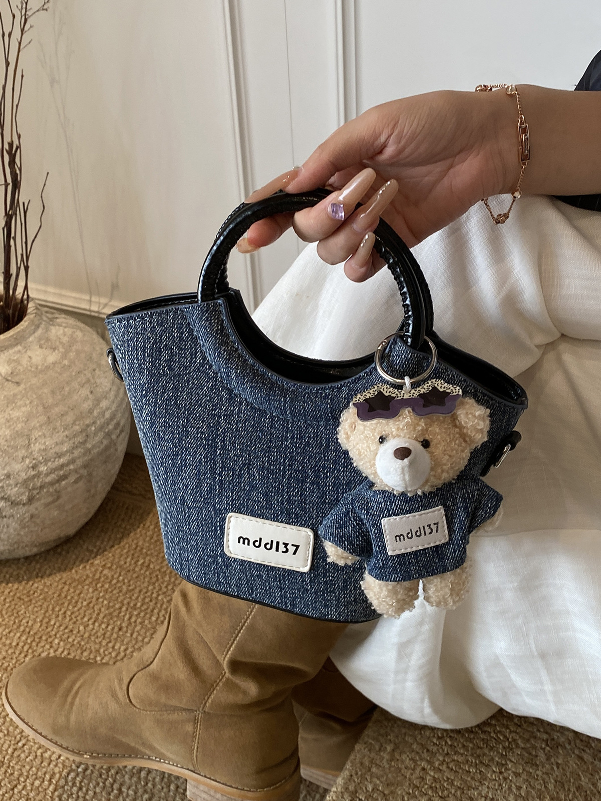 Túi Màu Bò Phong Cách Thanh Lịch Dễ Phối Đồ - tt251078