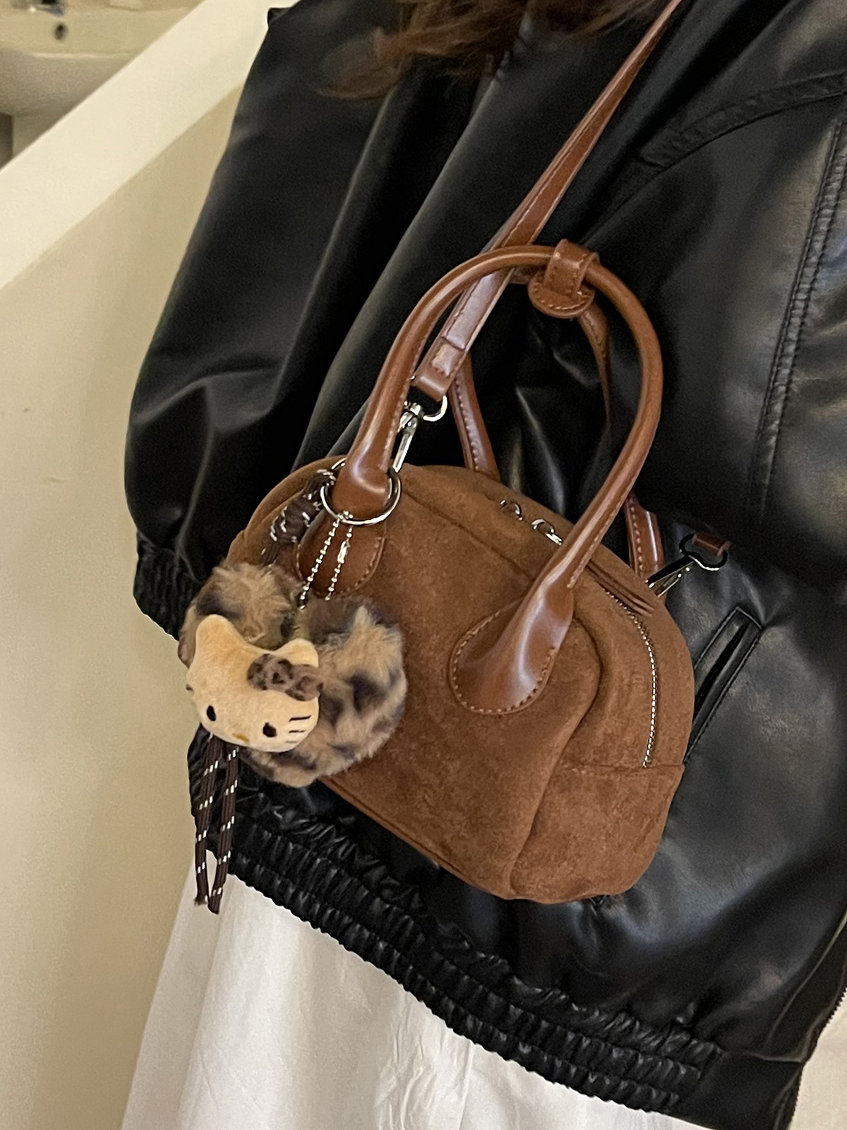 Túi Da Lộn Size Nhỏ Phù Hợp Dạo Phố Cà Phê - tt251081