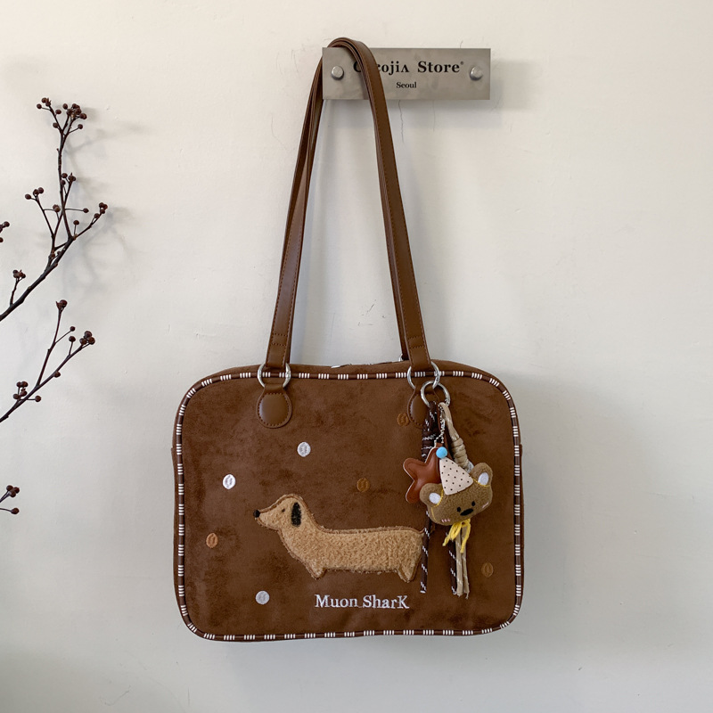 Túi Da Lộn Size To Rộng Rãi Đựng Nhiều Đồ - tt251065