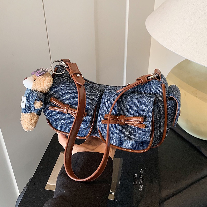 Túi Xách Bò Cá Tính - Đeo Chéo - Đeo Vai 2 Ngăn Nhỏ - tt250825