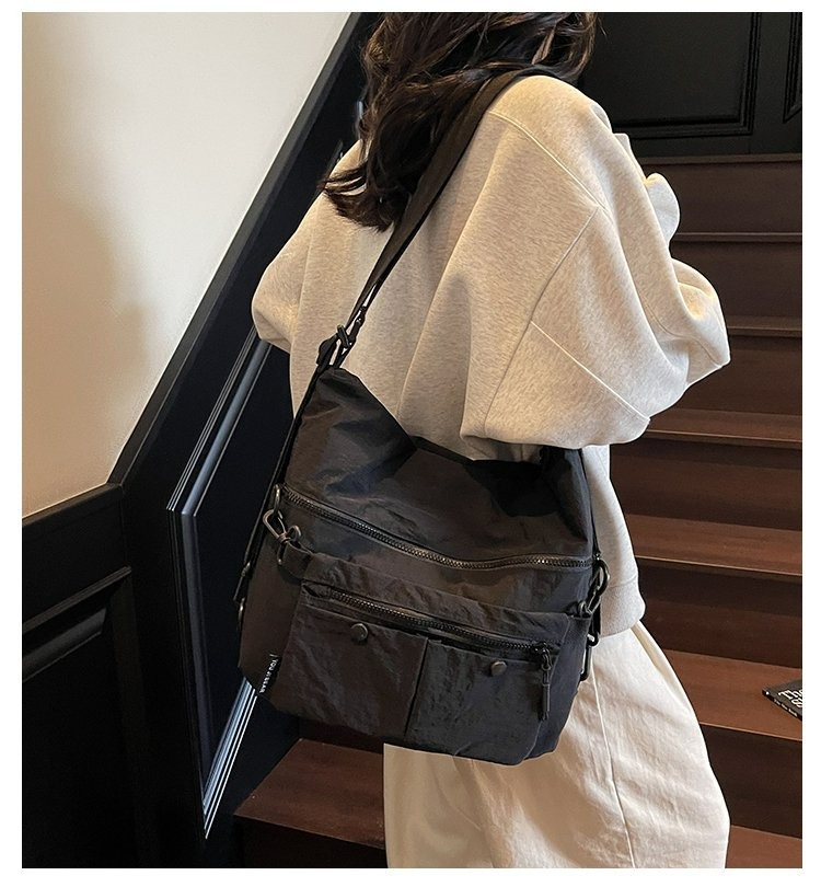 Túi Đeo Chéo -Đeo Balo - Chất Vải Dù Nhiều Màu  - tt250721