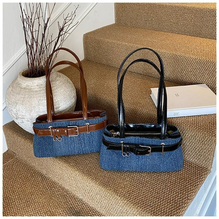 Túi Kẹp Nách Phối Bò Hot Trend – Nhỏ Nhỏ Mà Có Võ - 250931