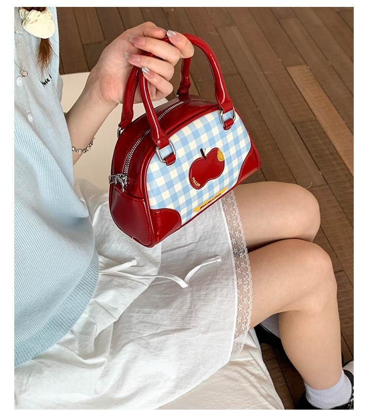 Túi Xách Đeo Chéo Cầm Tay Họa Tiết Quả Cherry Caro - tt250701