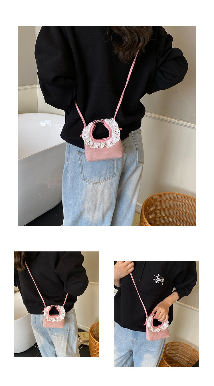 Túi Lông Size Nhỏ Có Dây Đeo Đi Chơi Cực Xinh - tt251123