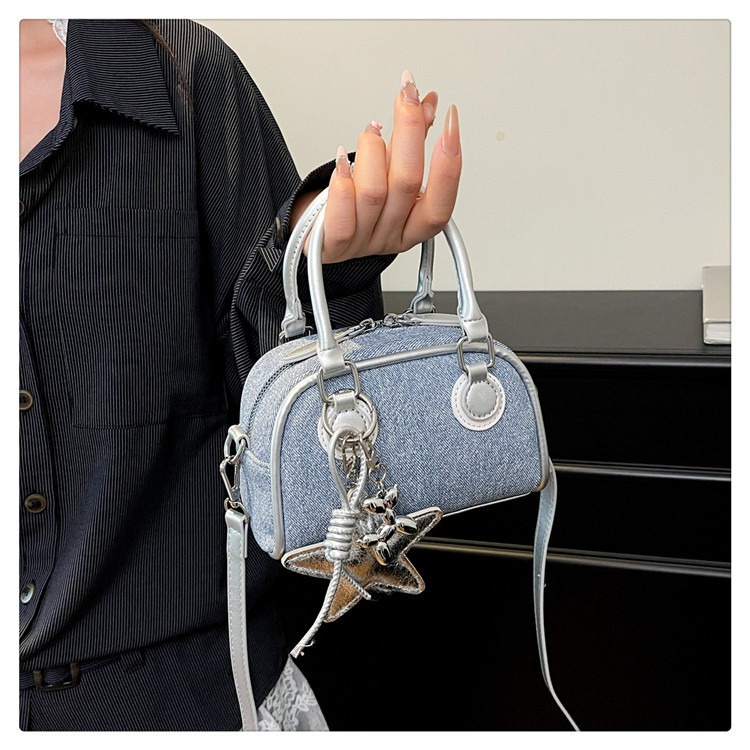 Túi Bò Xinh Xắn Đáng Yêu Phối Bạc - tt250859 - túi xách