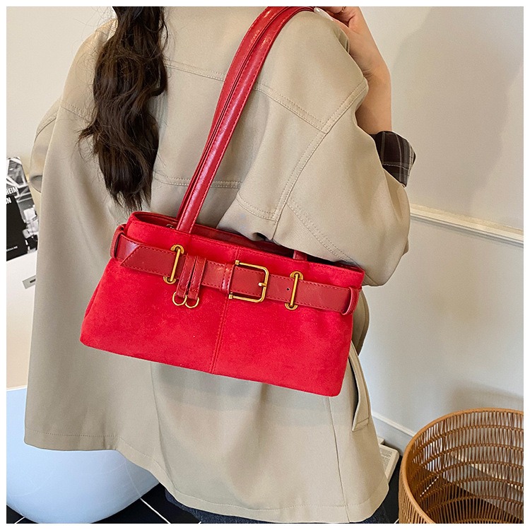 Túi Kẹp Nách Nữ Màu Retro - tt250935