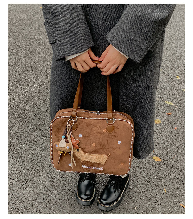 Túi Da Lộn Size To Rộng Rãi Đựng Nhiều Đồ - tt251065