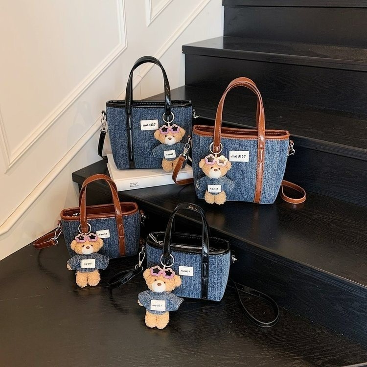 Túi Đeo Chéo - Xách Tay Màu Bò Phối Nâu - tt250939