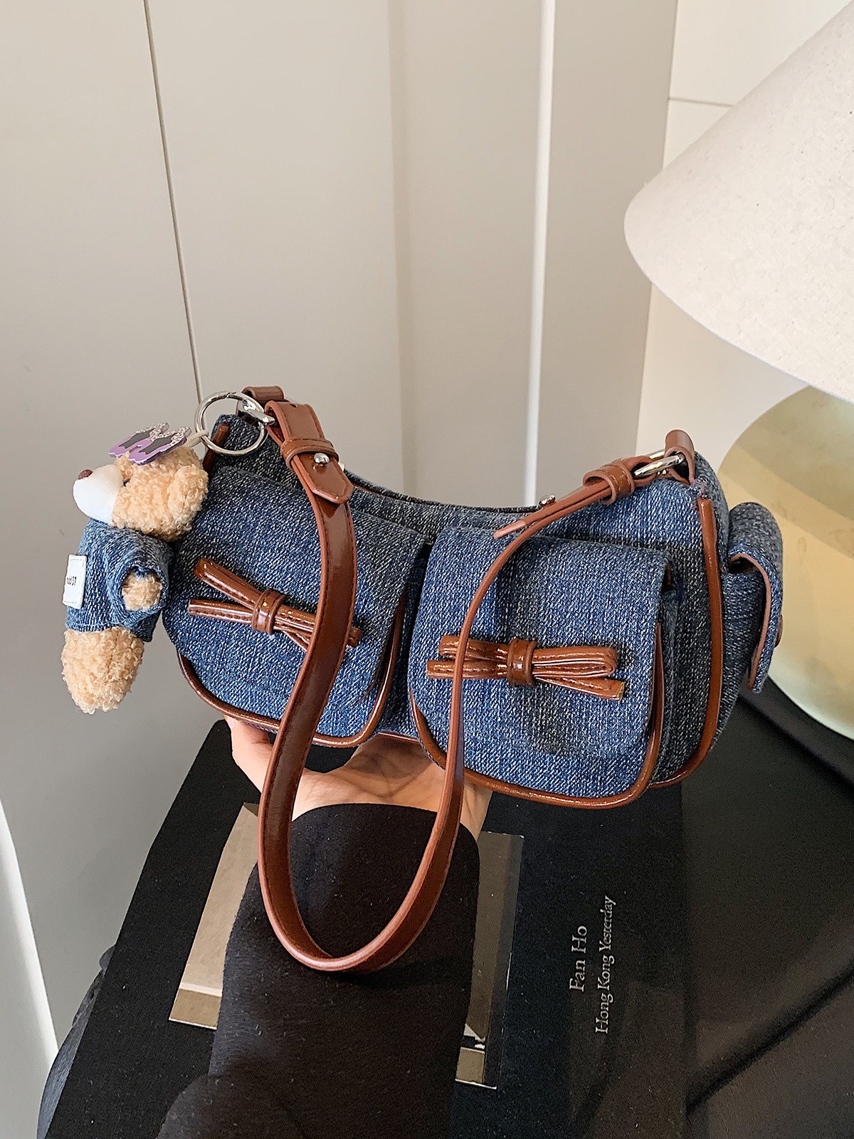 Túi Xách Bò Cá Tính - Đeo Chéo - Đeo Vai 2 Ngăn Nhỏ - tt250825