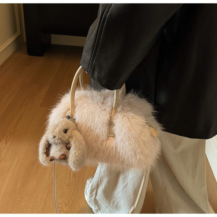 Túi Lông Size Nhỏ Phong Cách Dễ Thương Nữ Tính - tt251251