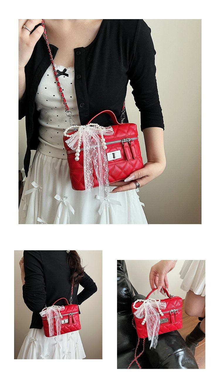 Túi Đeo Chéo Nữ Có Quai Xách - Cầm Tay -  Đeo Chéo Mona - tt250616