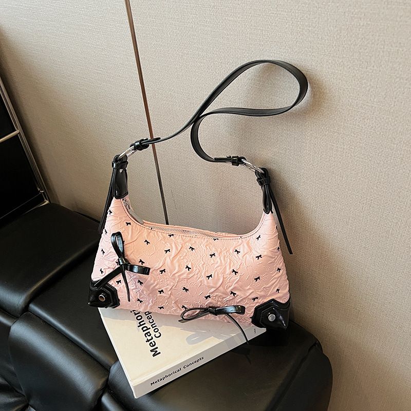 Túi Đeo Vai Đeo Chéo Nơ Bèo Dễ Thương - tt250716