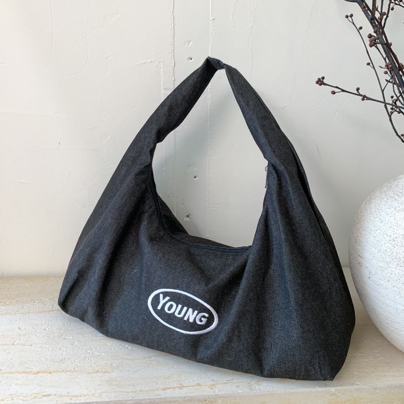 Túi Đeo Vai Chất Vải Bò Basic Cá Tính - tt250810