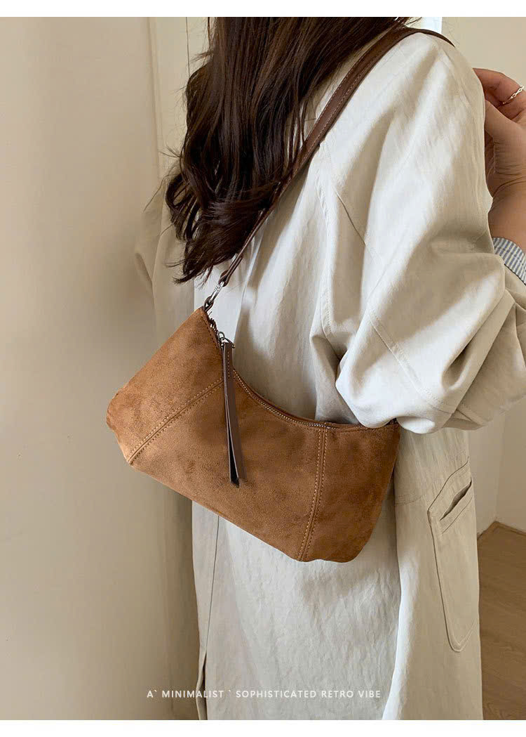 Túi Da Lộn Size Nhỏ Có Dây Đeo Phù Hợp Đi Chơi - tt251062