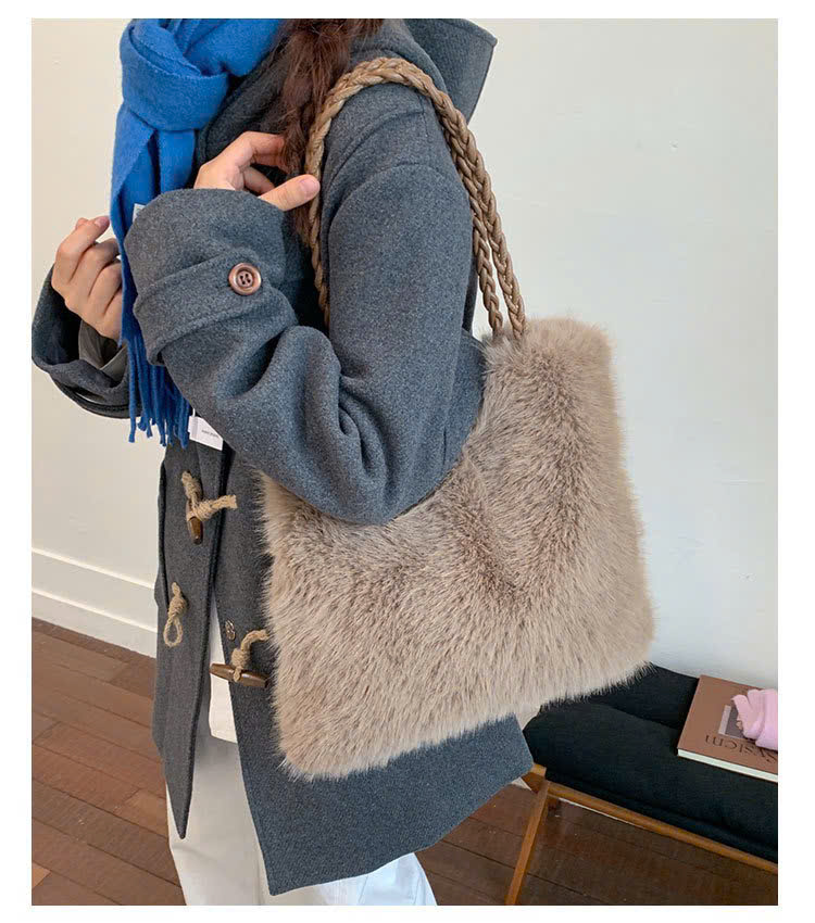 Túi Lông Size To Rộng Rãi Đựng Nhiều Đồ - t251235