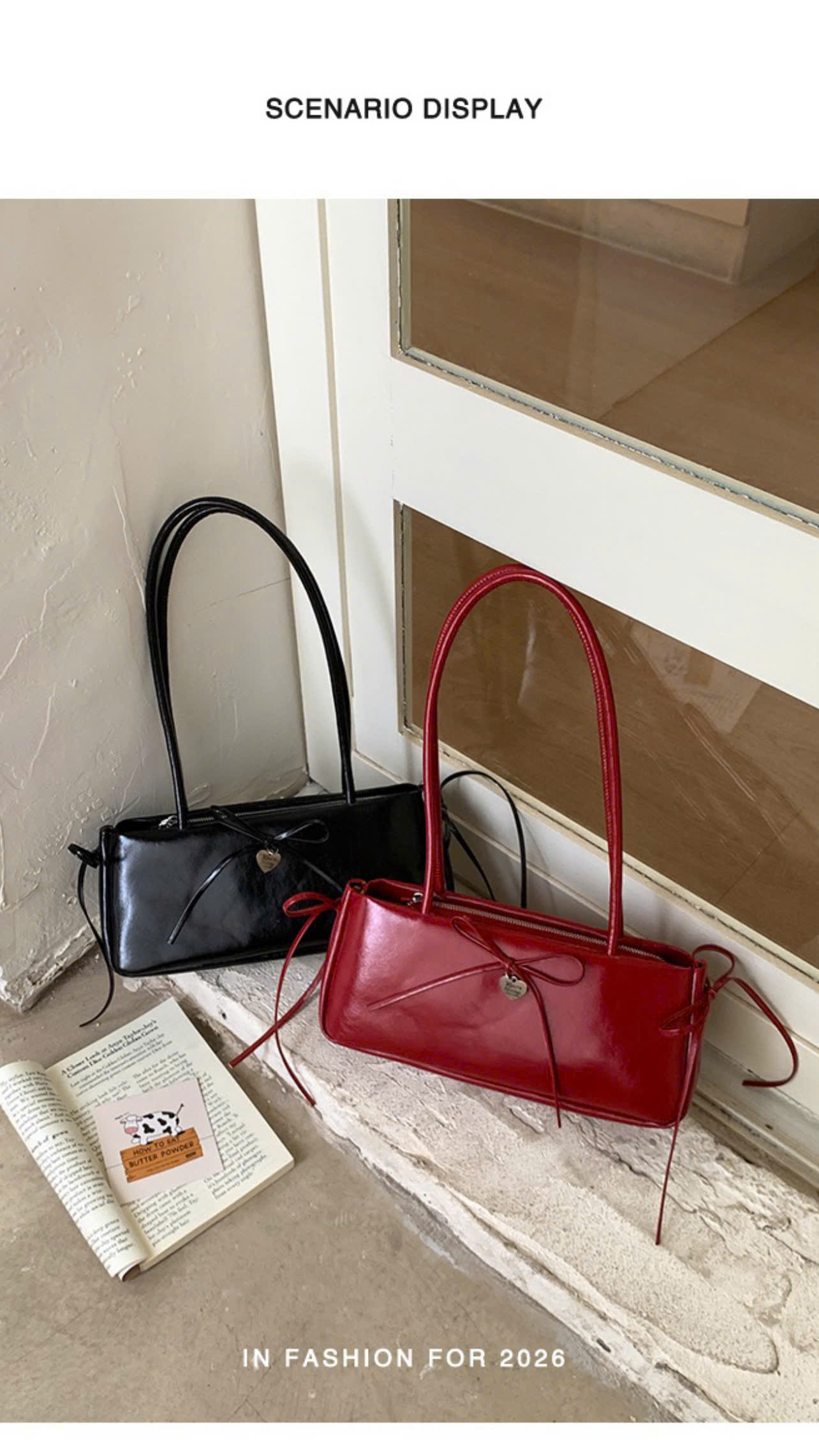 Túi Kẹp Nách Da PU Xinh - tt250345